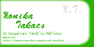 monika takacs business card